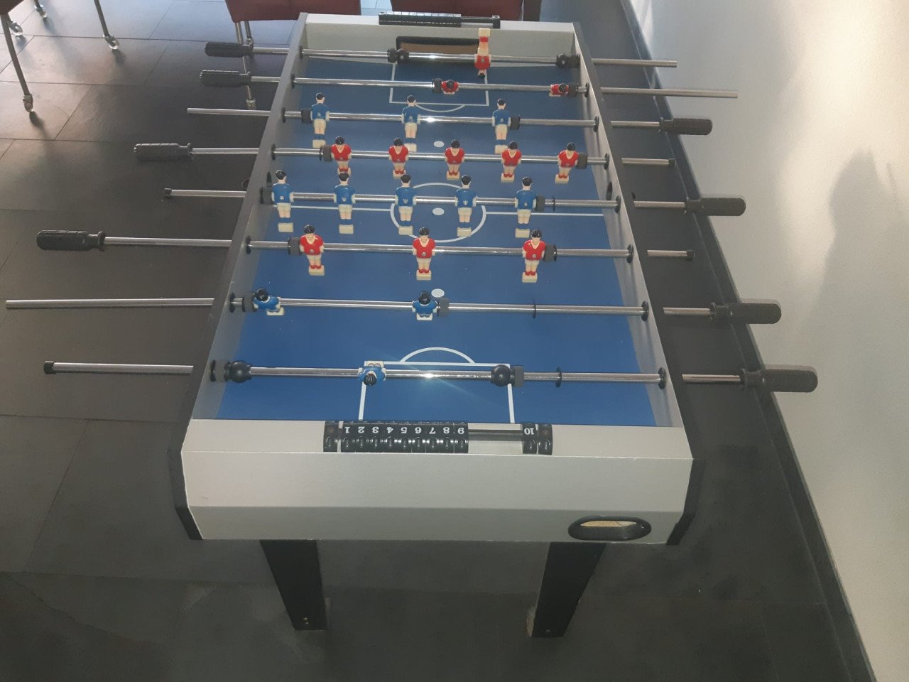 3 in 1 voetbaltafel, hockey, biljart