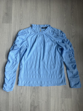 Blouse blauw xs