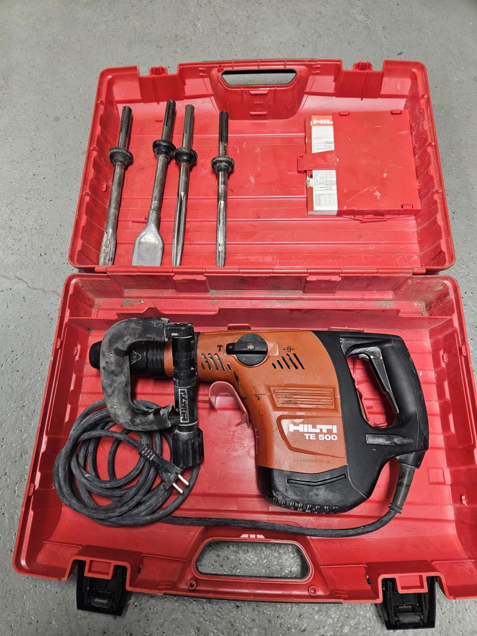 Hilti sloophamer TE500