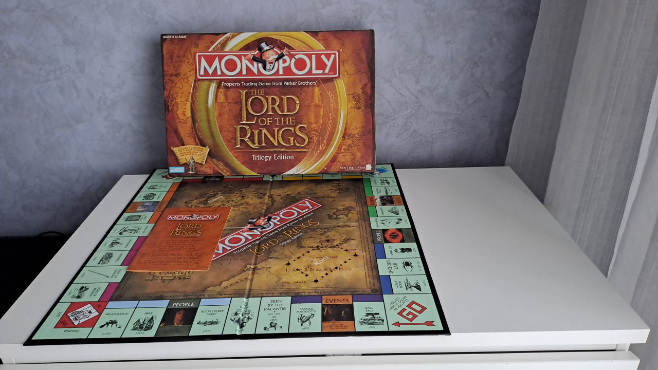 Monopoly, The lord of the Ring: Trilogy edition
