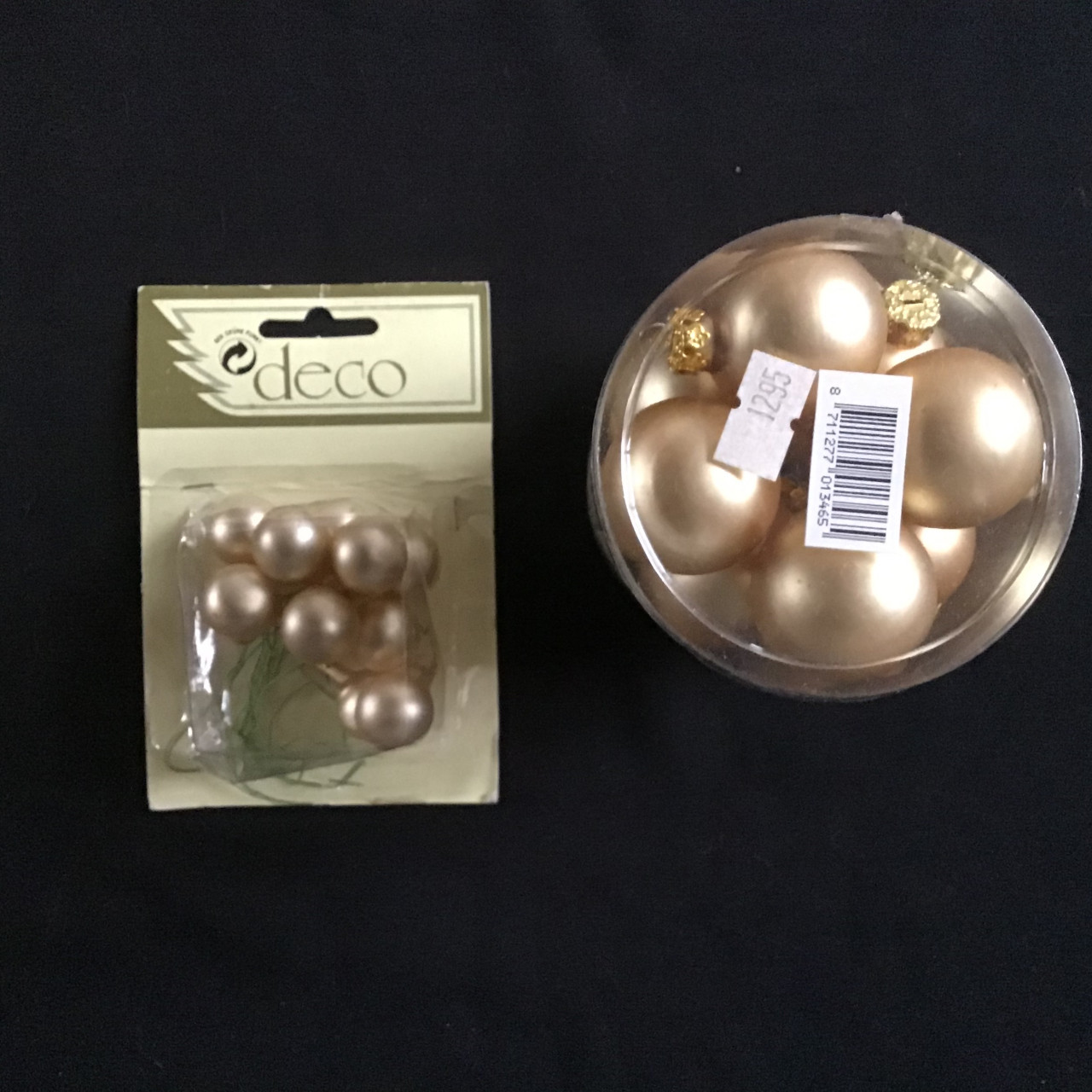 25 Kerstballen klein goudkleurig goud - kerstbal - NIEUW