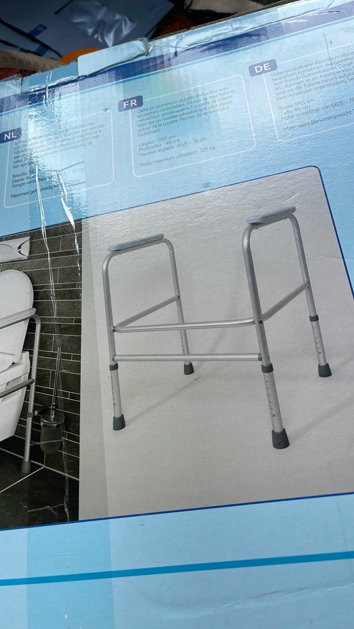 Toilet frame