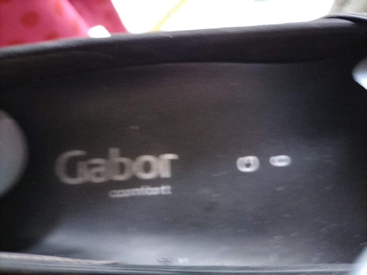 Zwarte nette gabor instappers maat 6