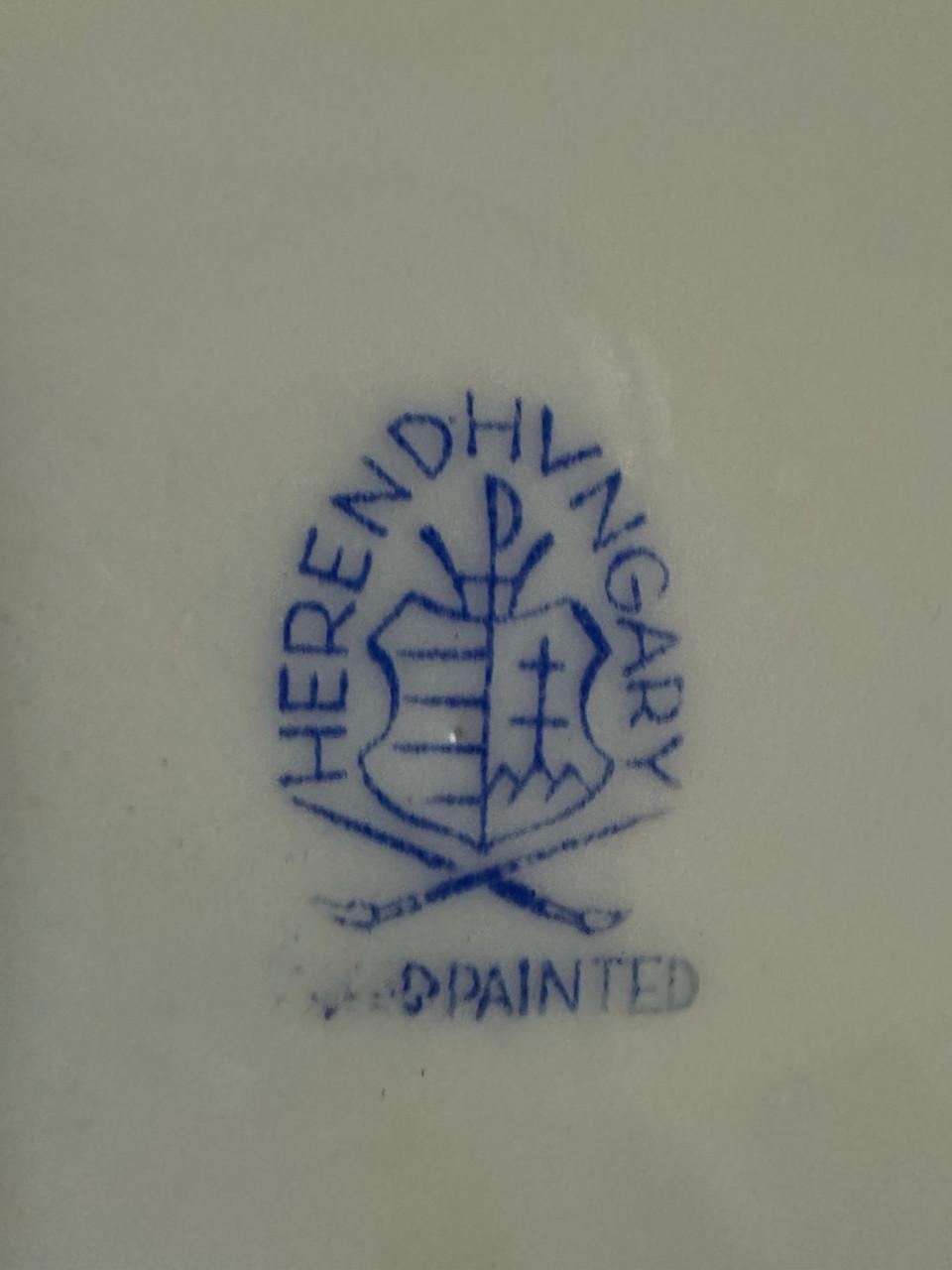 2 antieke Herend schalen