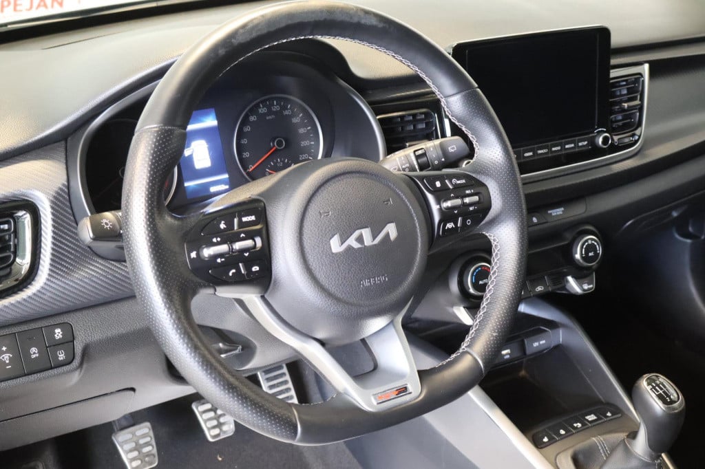 Kia Rio 1.0 t-gdi mhev gt-line nl auto, carplay, lane, stoel + stuurverwarm