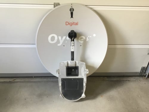 Oyster 85cm satelietschotel