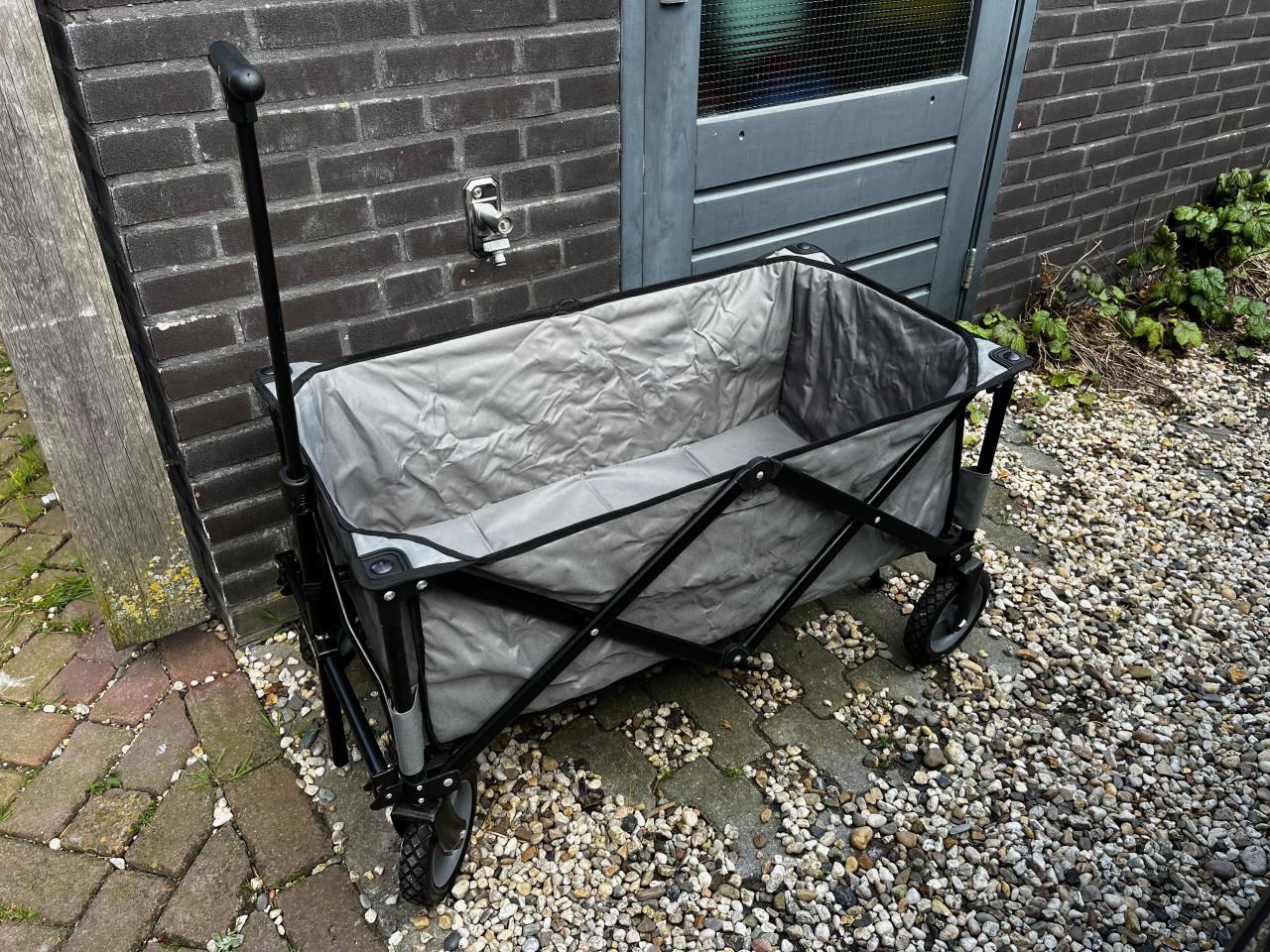 Opvouwbare bolderkar