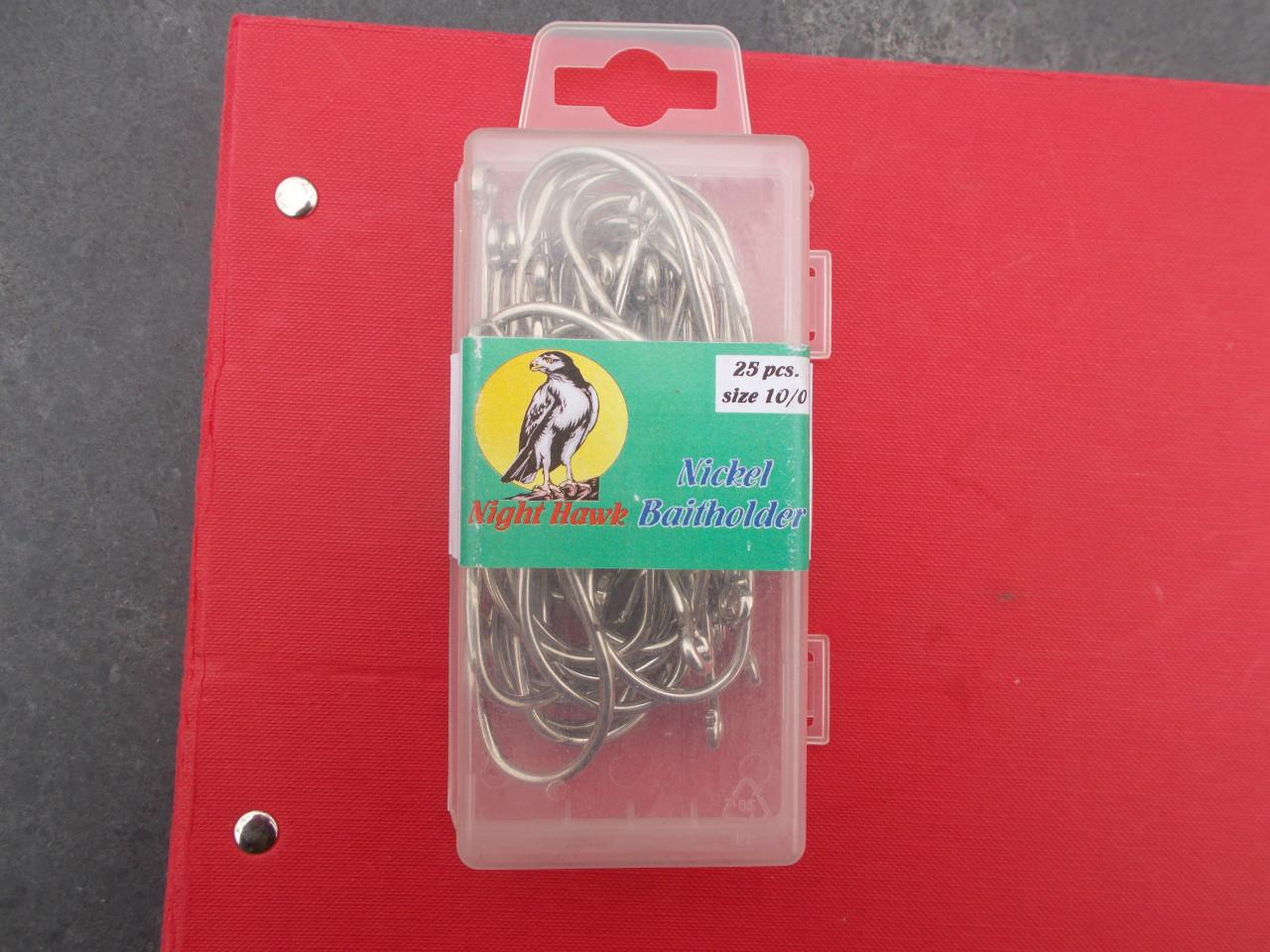 GROTE ZEEHAKEN  5/0; 6/0; 7/0; 8/0; 10/0.  nieuw o.a. Midnight Moon