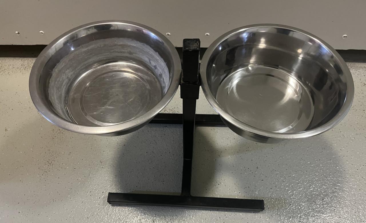 Honden voerstandaard 40 cm