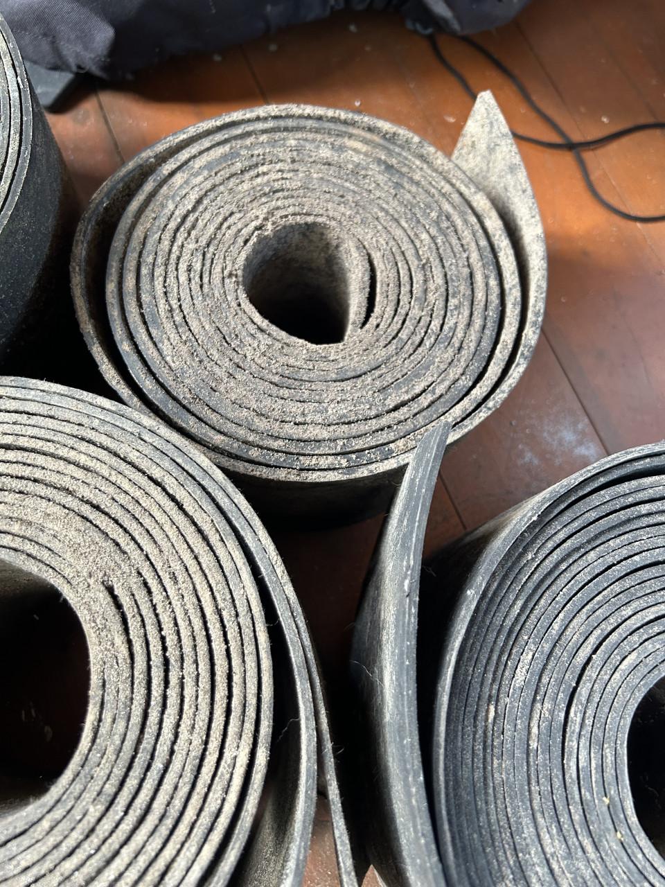 Rubberen borderranden +/- 20 mtr