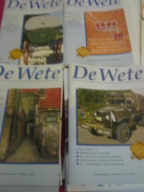 Boeken Zeeland 16 stuks DE WETE Heemkundige kring Walcheren