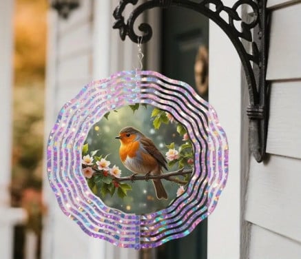 Windspinner / windmolen : roodborst