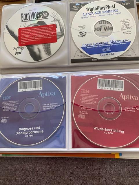 Map met oude programma's  t.e.a.b.