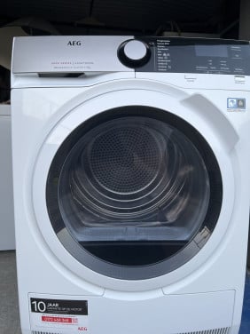 AEG T8DE95EW  8000 serie AbsoluteCare Wasdroger A++ Warmtepompdroger 9kg.