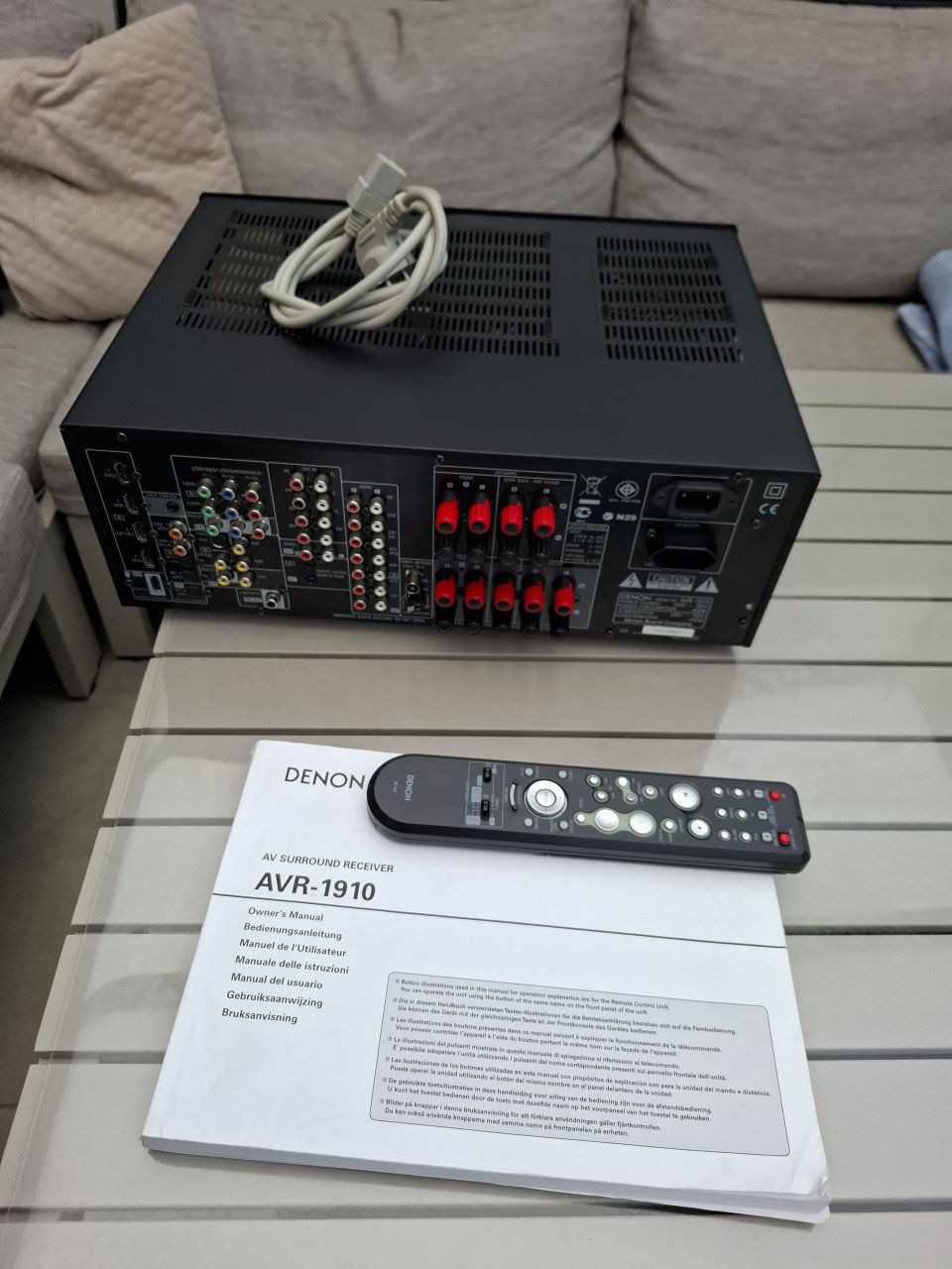 Denon AVR 1910 Surround Dolby DTS HDMI-receiver