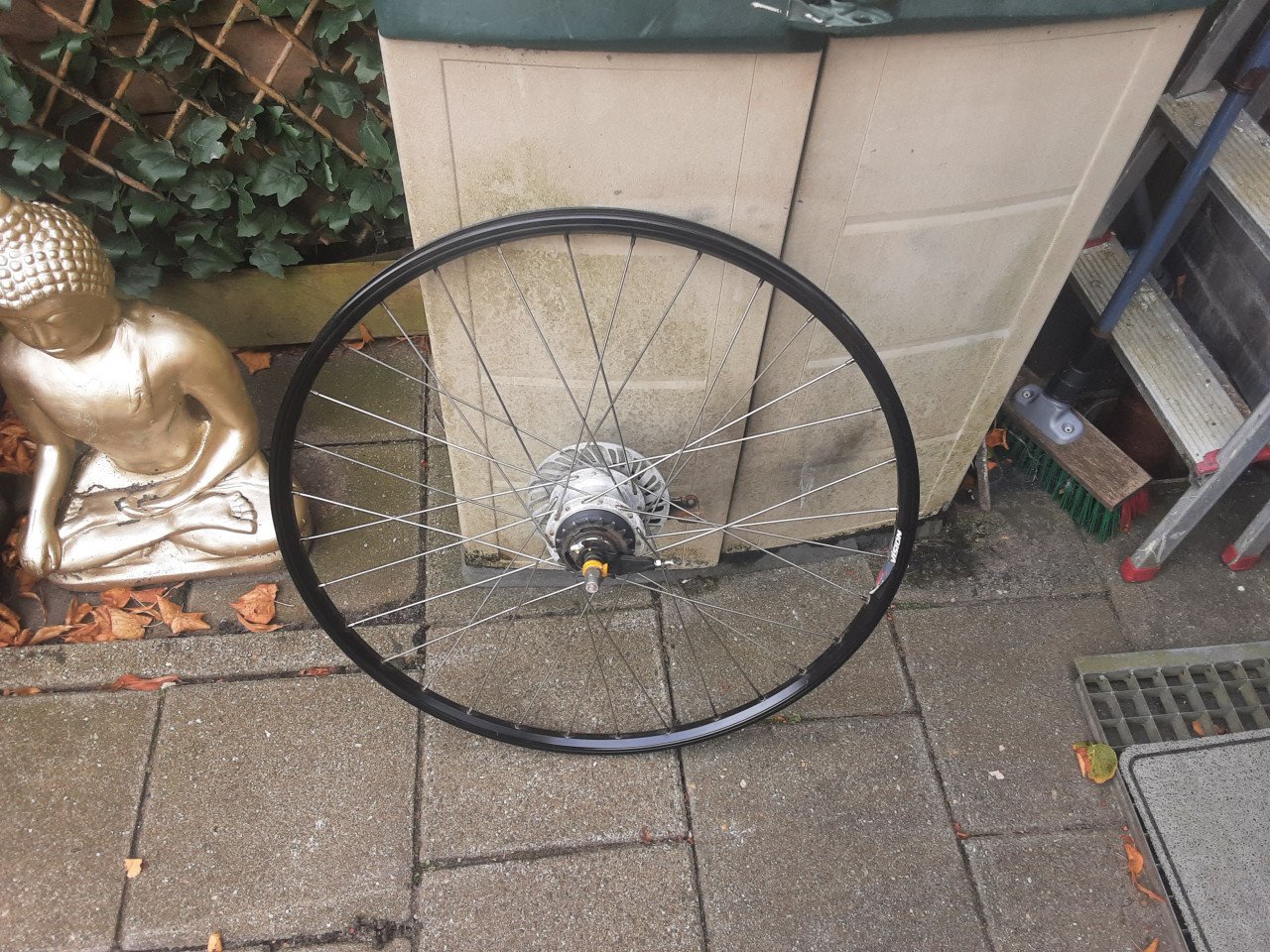Gazelle 28 inch nexus achterwiel, 7 speed,rollerbrake rem