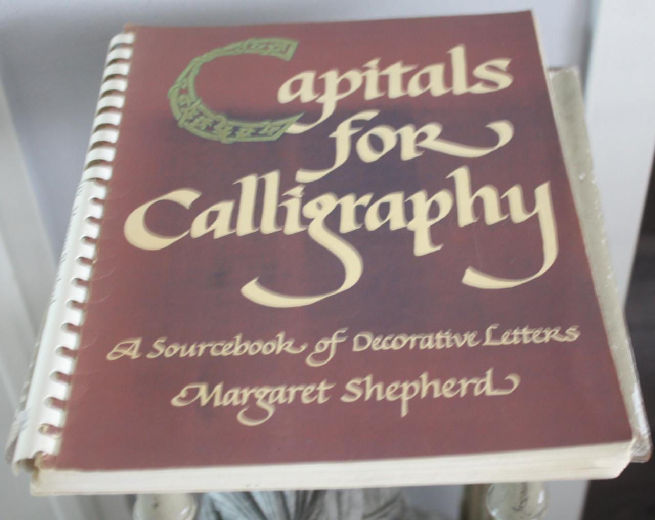 Capitals for calligraphy engels talig