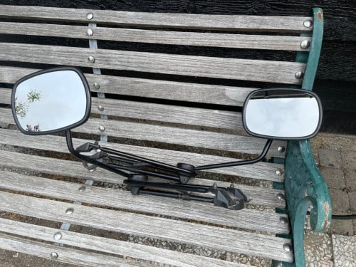 Spatbord caravanspiegels voor Volvo V70