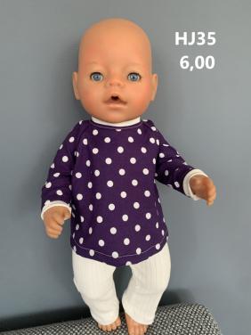 Poppenkleertjes baby born. Set. Opbrengst KiKa.