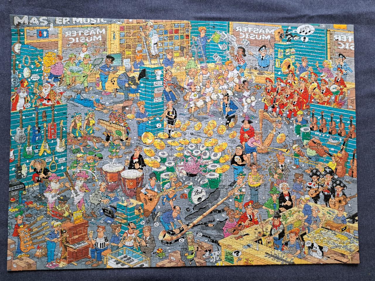 Jan van Haasteren puzzel 2x 1000 stukjes