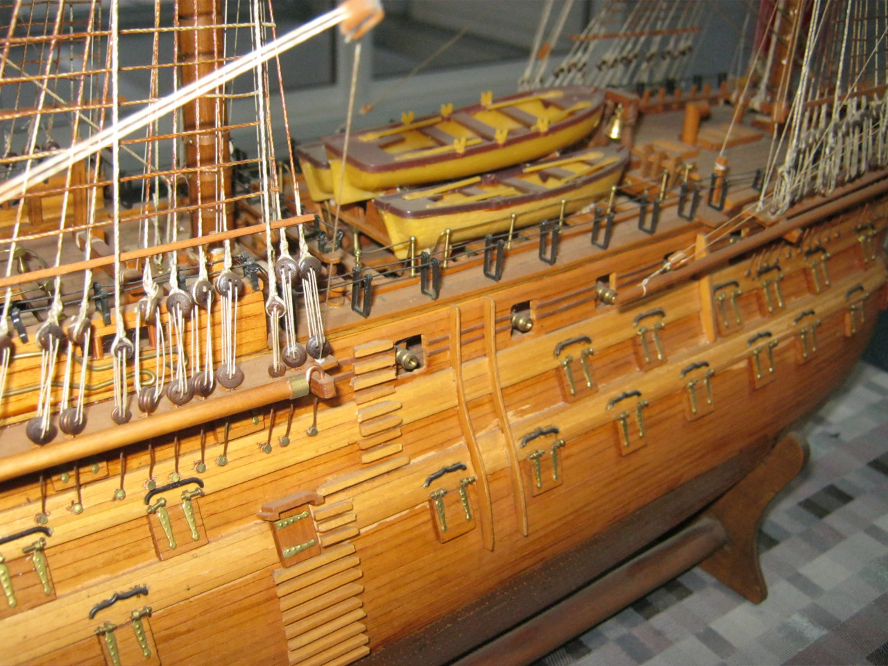 Modelschip HMS. VICTORY.