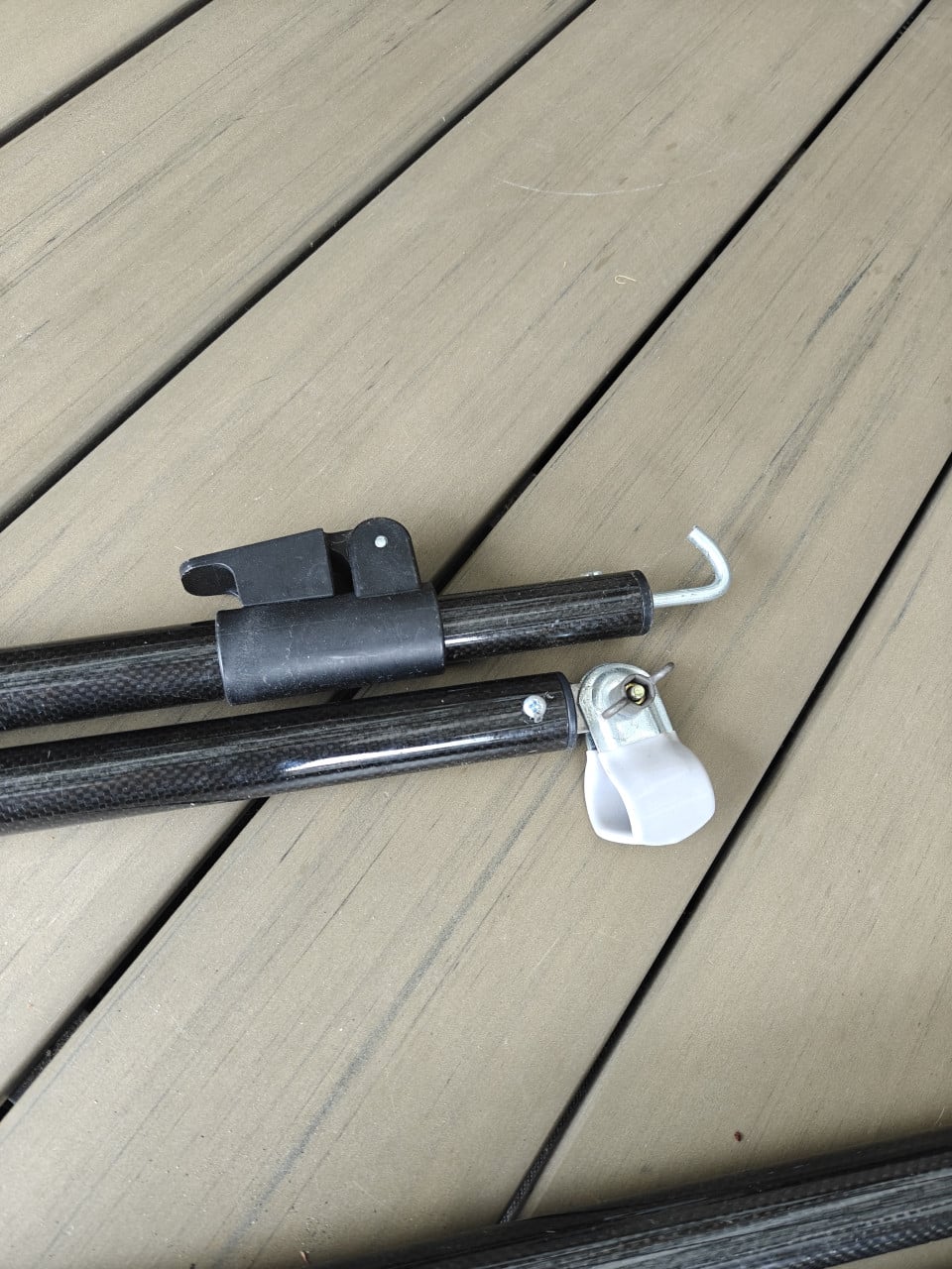 Carbon dakstokken