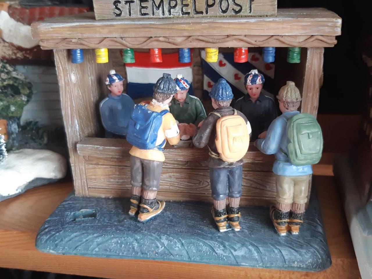 Kerstdecoratie van keramiek