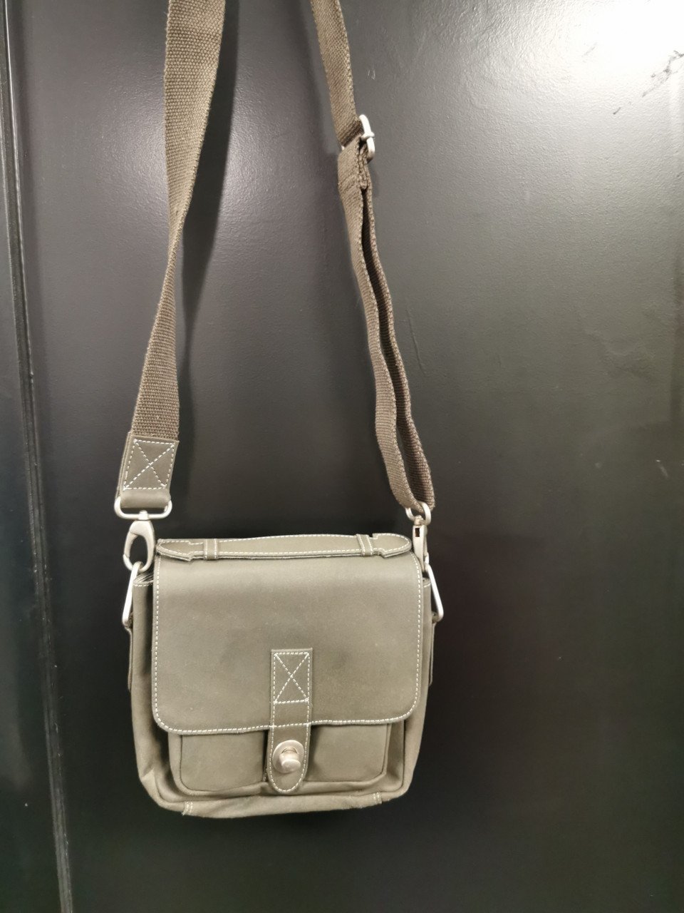 Bull & Hunt messengerbag leer - nieuw