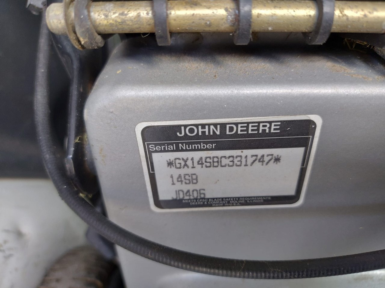 John Deere 14SB+Extra's