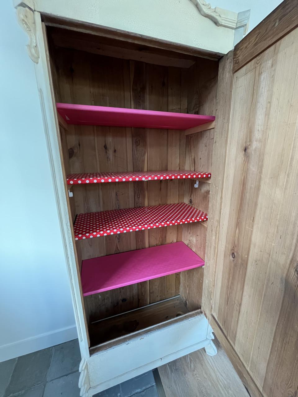 Sfeervolle, brocante kast