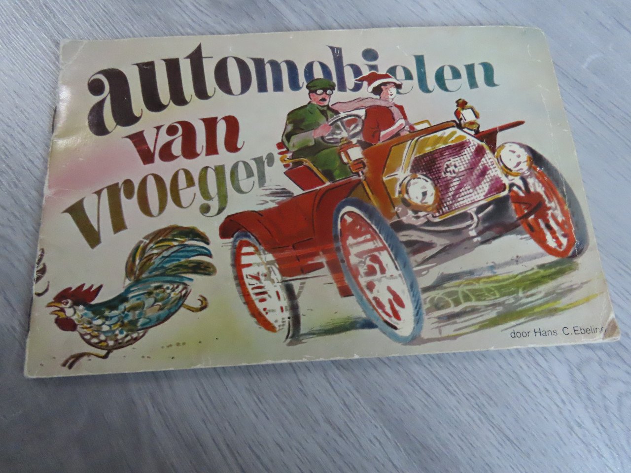 Plaatjesalbum automobielen van vroeger