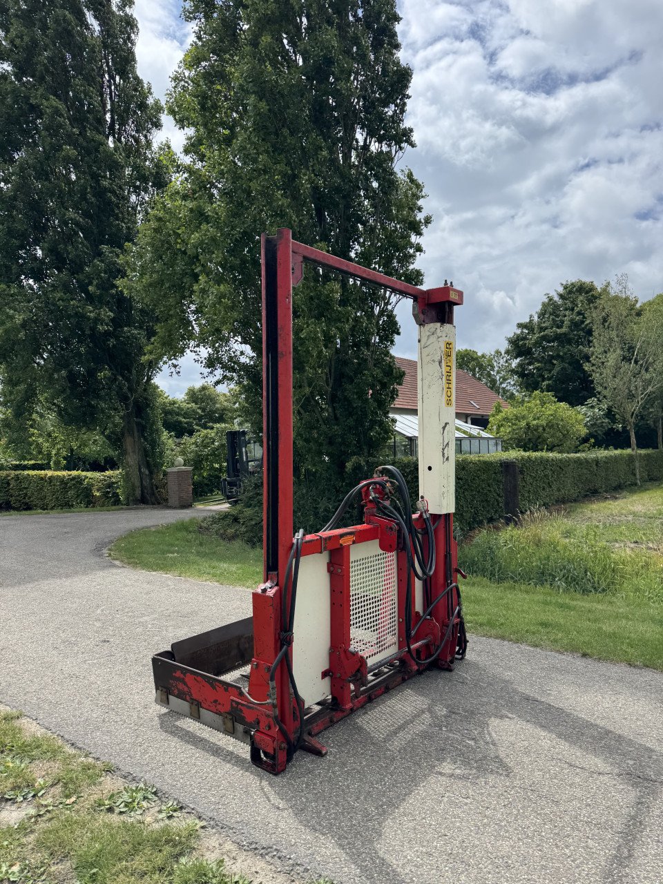 Schrijver A 170 kuilsnijder