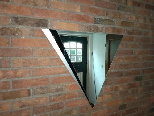 Spiegel 70x70x70 Driehoek