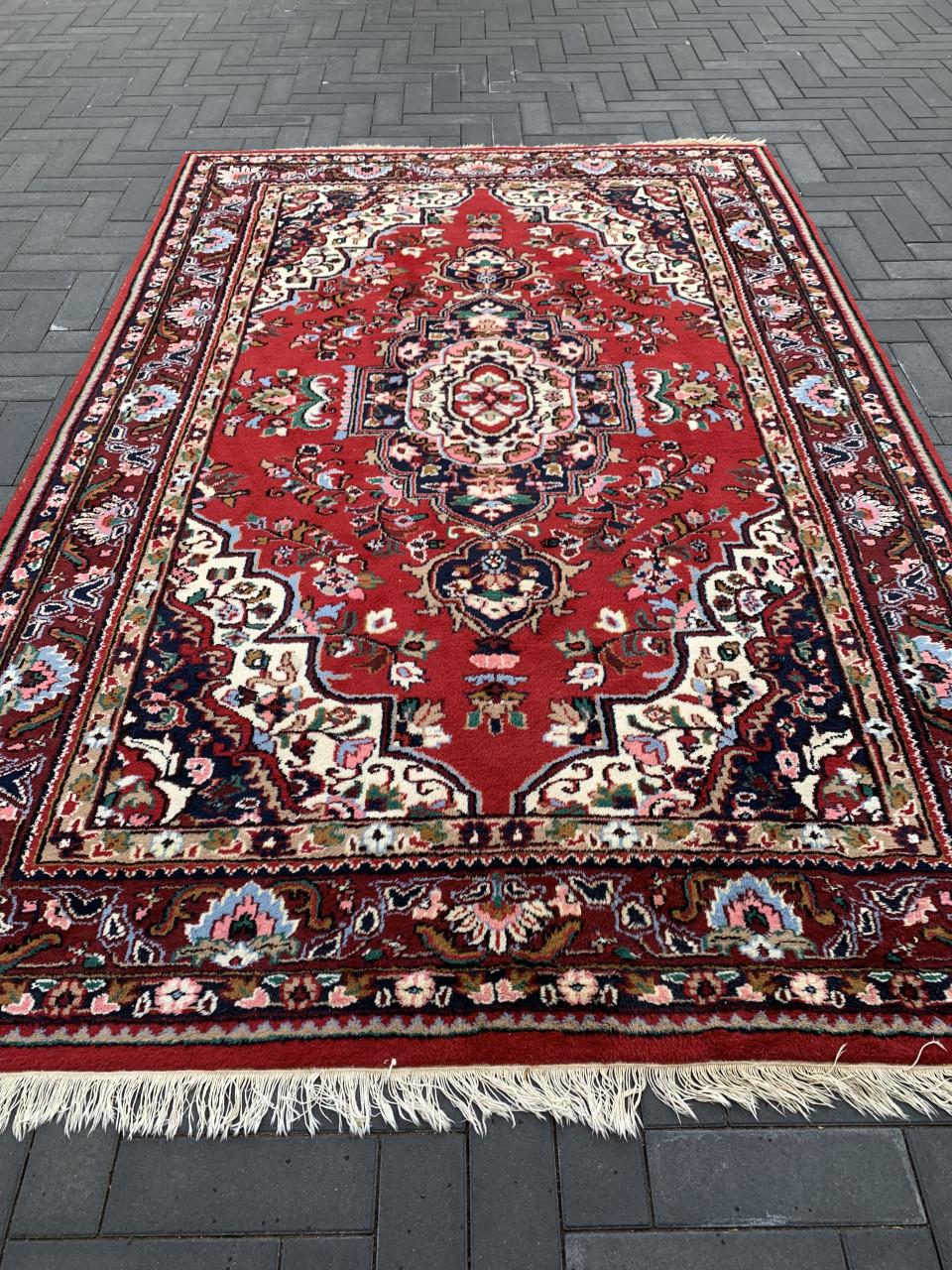 ❣️Waanzinnig Mooi Handgeknoopt Vintage Vloerkleed ❣️