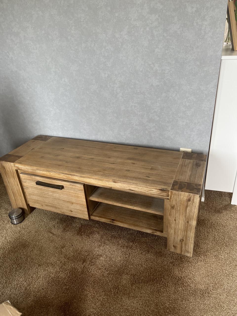 Meubelset massief hout