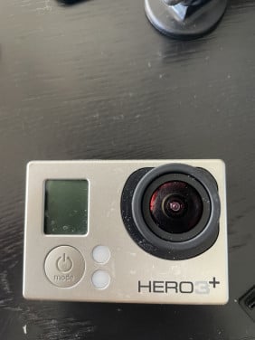 GoPro Hero 3+ Black Edition, waterdichte behuizing + vele accessoires.