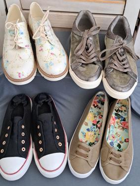 Diverse nieuwe damesschoenen mt. 40/41