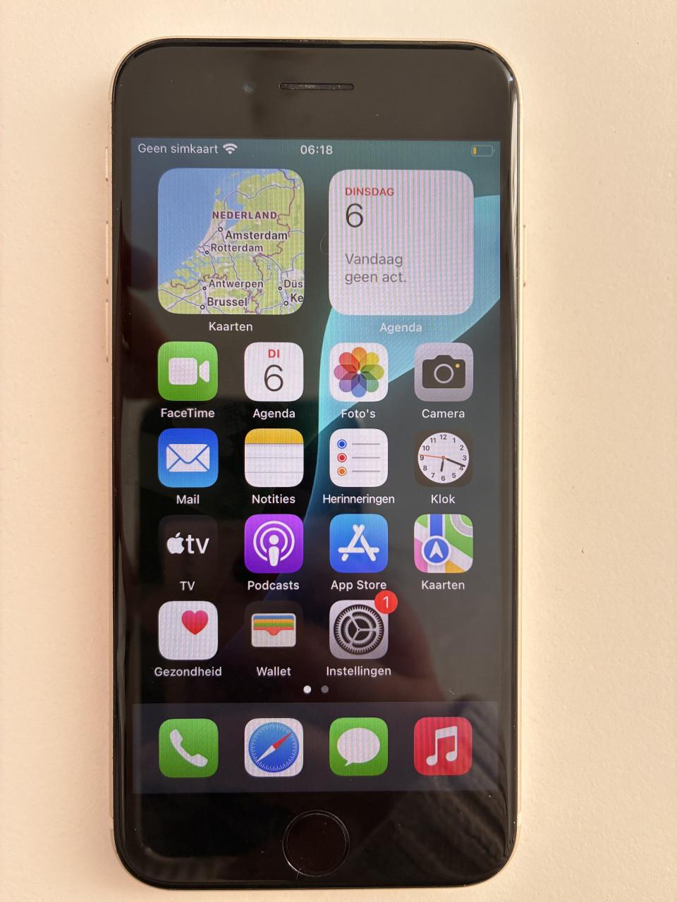 Apple iPhone SE 64GB Wit