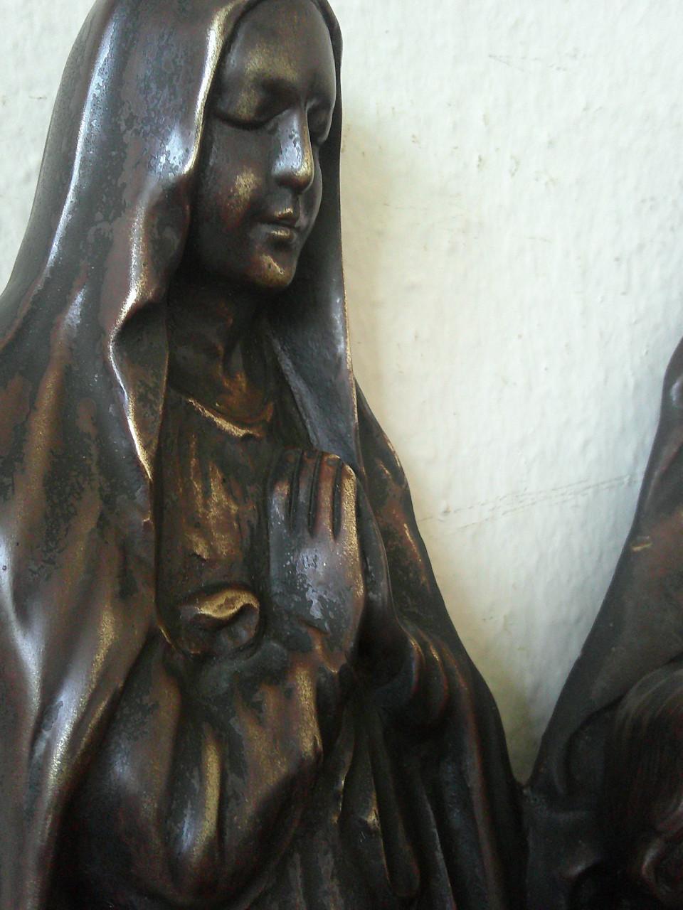 BRONZEN PLAQUETTE SYLVAN NORGA ,BELGIÉ JAREN '20