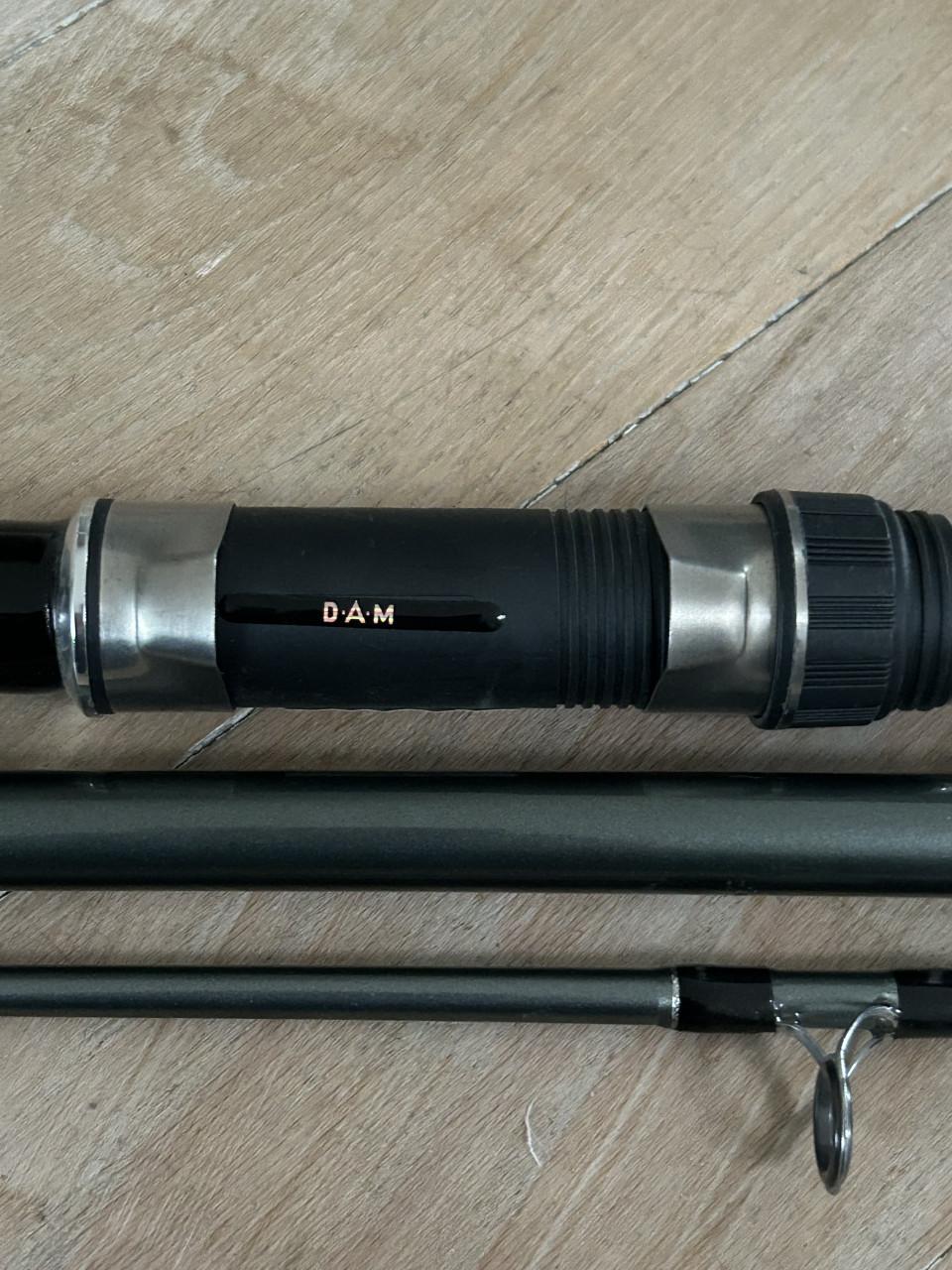 Te koop nieuwe zeehengel Merk Dam lang 4.20 meter werpgewicht 100 tot 200 g