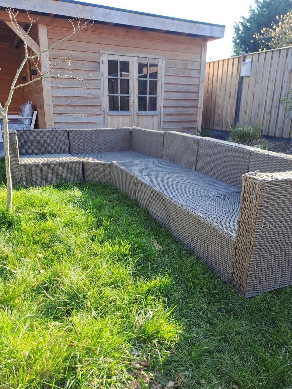 Gratis afhalen modulair lounge set.