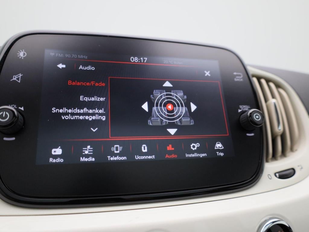 Fiat 500 1.0 hybrid star | panorama dak | dab | lmv | cruise control | airc