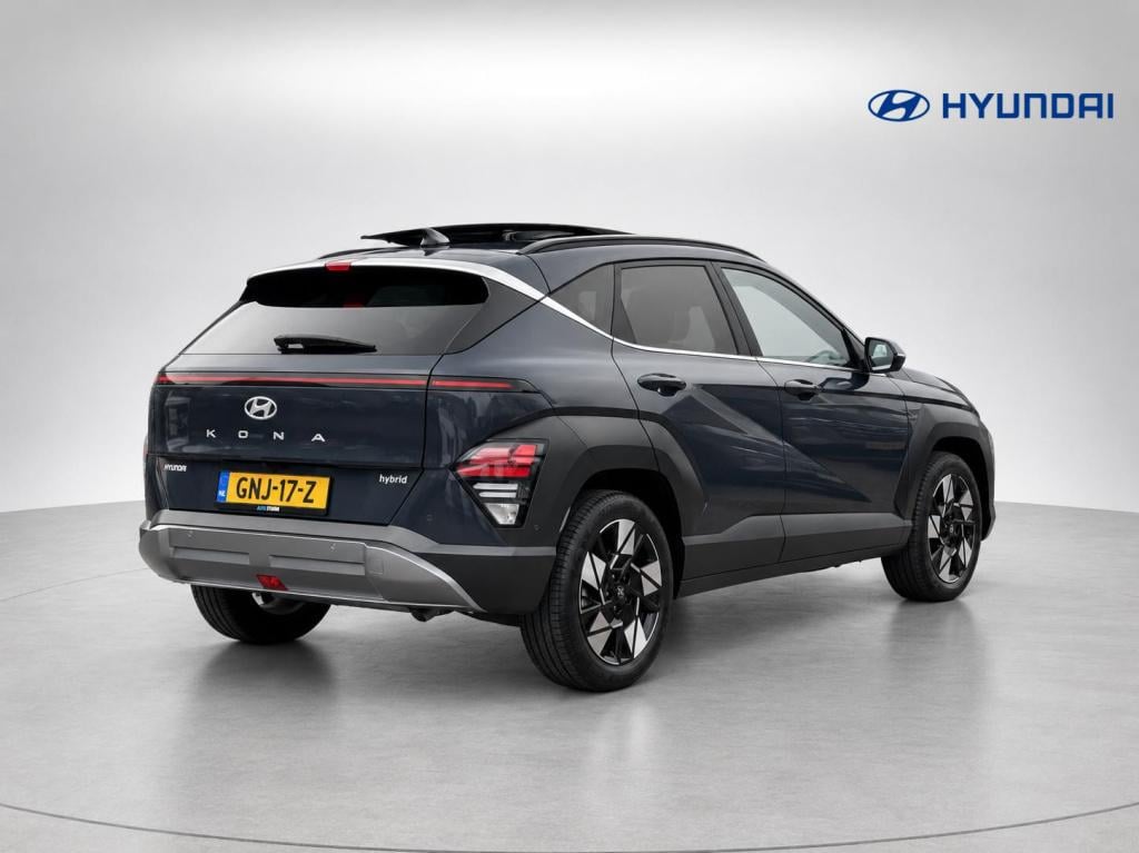 Hyundai Kona 1.6 gdi hev premium sky nl-auto, lage km-stand!