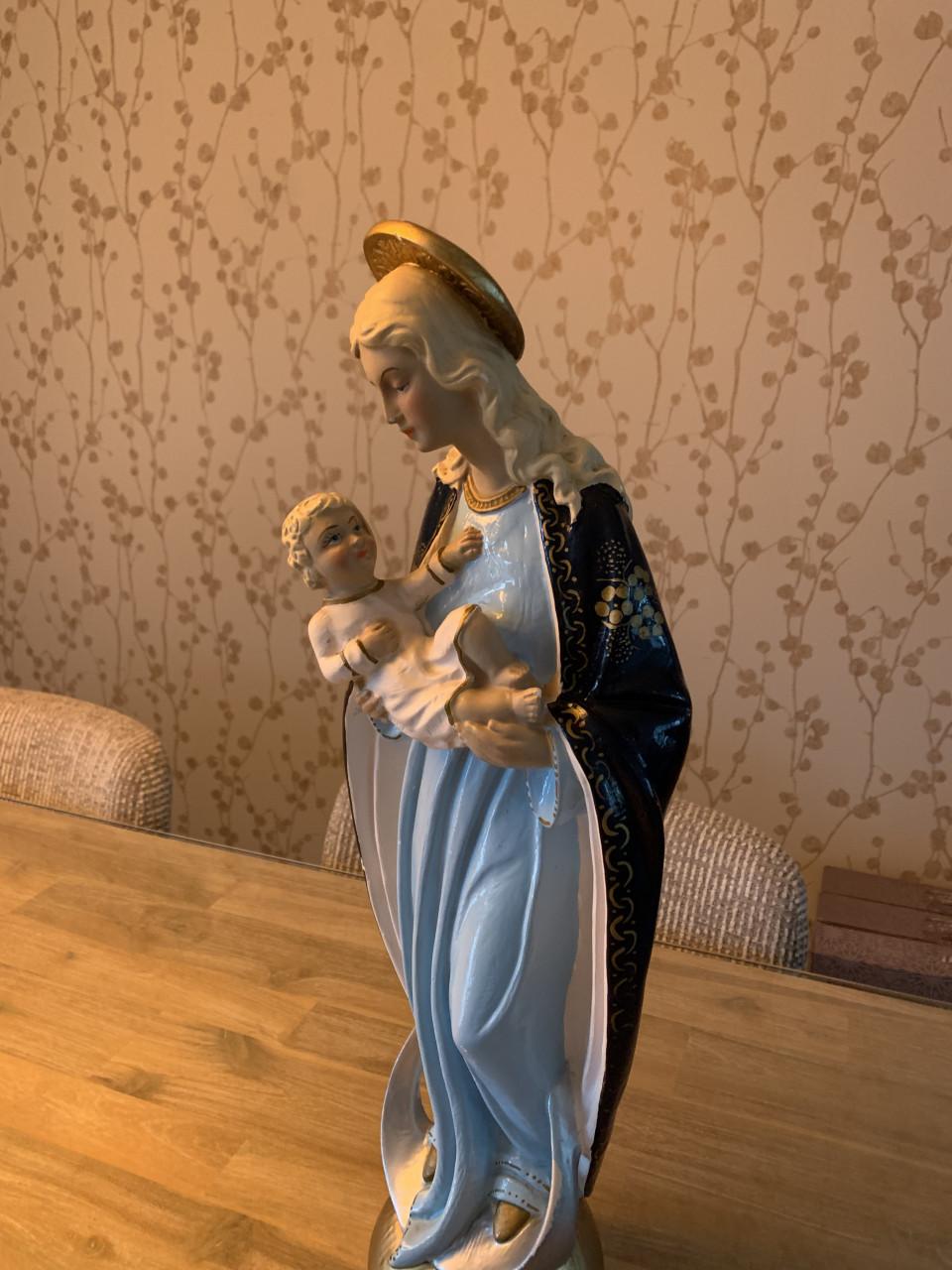 ✨Schitterend Beeld van Maria en Kindje Jezus✨