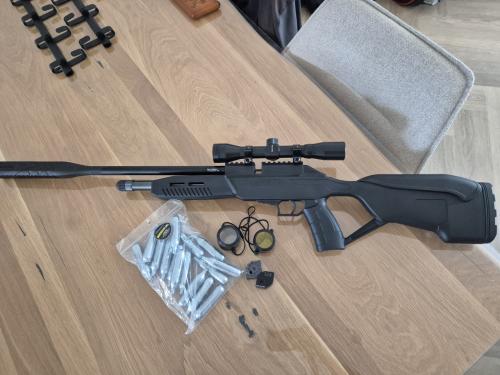 Umarex Fusion II CO₂ luchtbuks 4,5 mm + richtkijker + toebehoren
