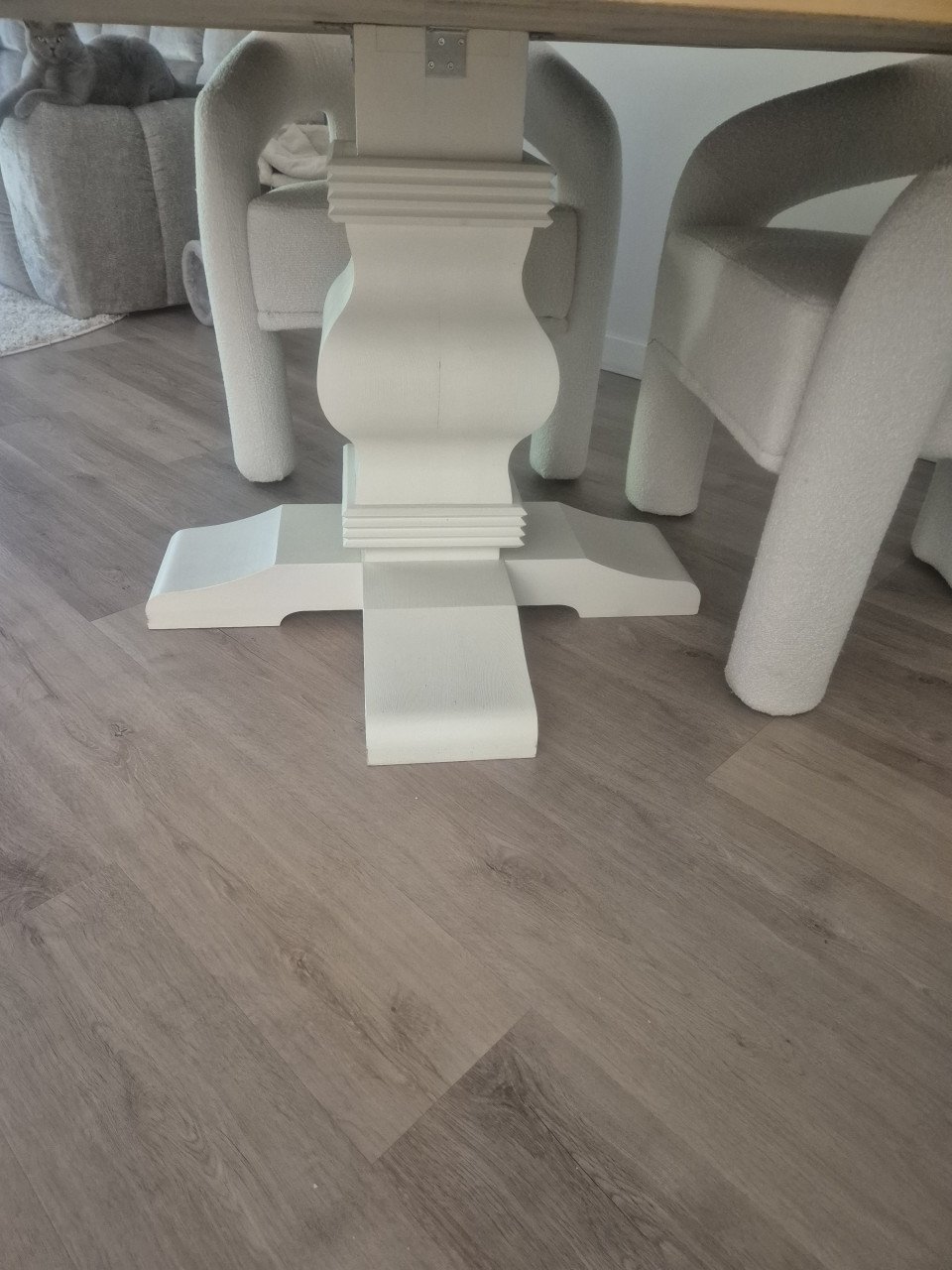Landelijke eettafel
