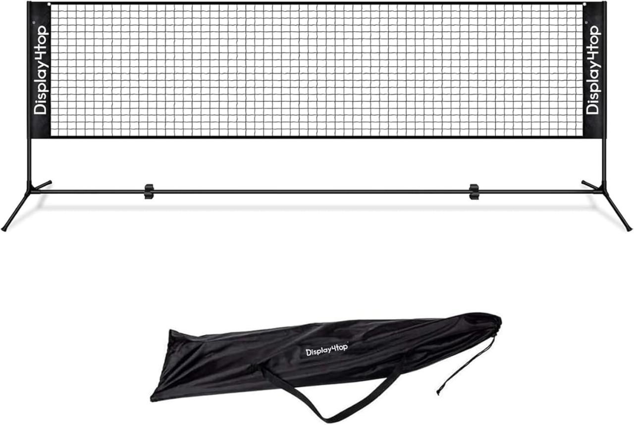 Display4top verstelbare/opvouwbare badminton net