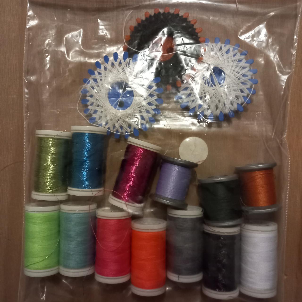 42 klossen garen voor kaartjes maken koopje