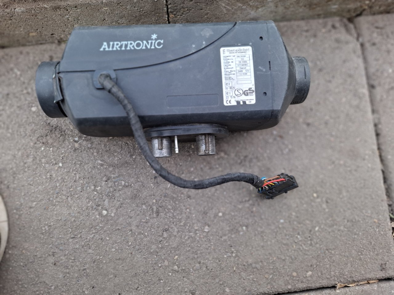Eberspacher airtronic d2 standkachel 12V Diesel Camper