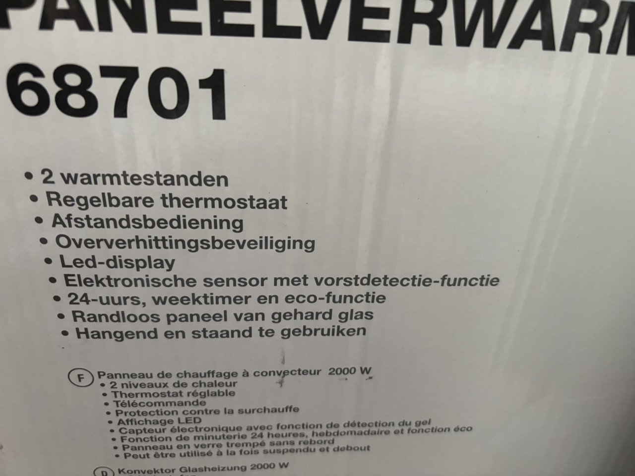 Convector Paneelverwarming